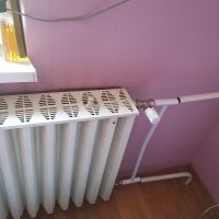 Tagos radiátor cseréje modern bekötéssel