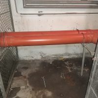 Alapvezeték kivitelezés pincei környezetben