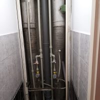Strang akna vízmérő csoporttal és elzárókkal